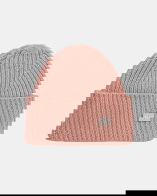 Tommy Jeans pălărie din amestec de lână culoarea roz, AW0AW17905