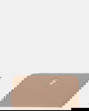 U.S. Polo Assn. portofel Jones culoarea bej, BEUJE8658WVP