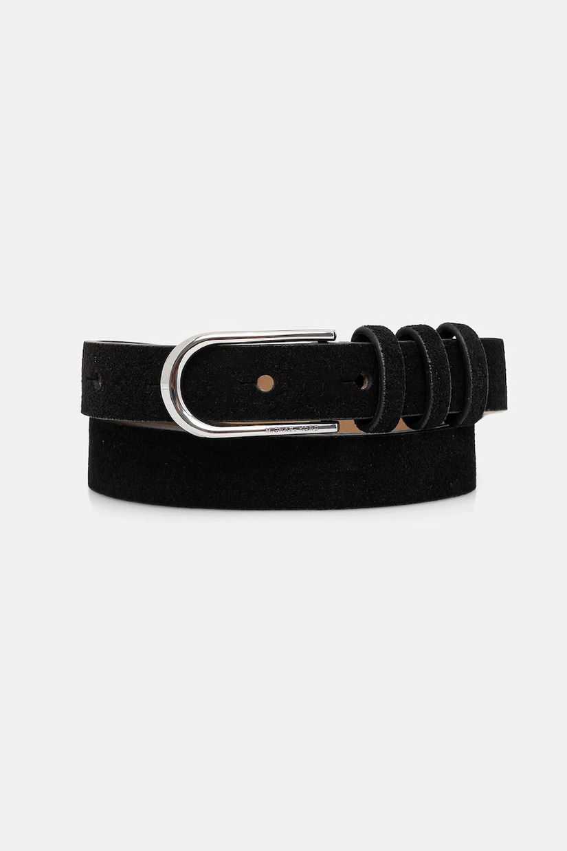 MICHAEL Michael Kors curea de piele culoarea negru, 29MKWB529016