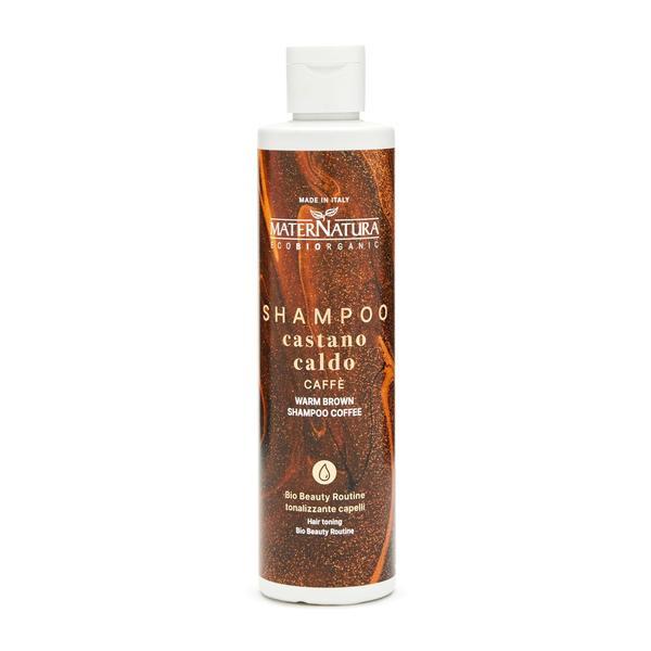 Sampon nuantator Saten Cald Cafea, - Maternatura, 250 ml