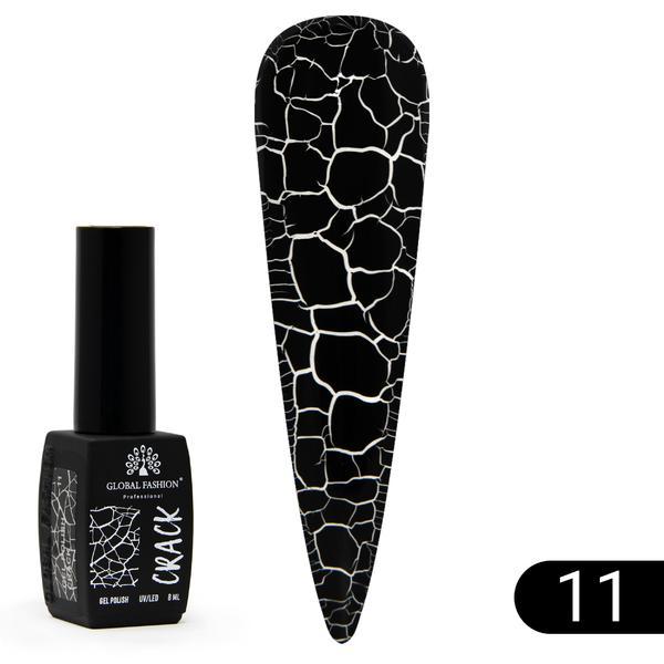Oja semipermanenta Crack, Global Fashion 8 ml, 11