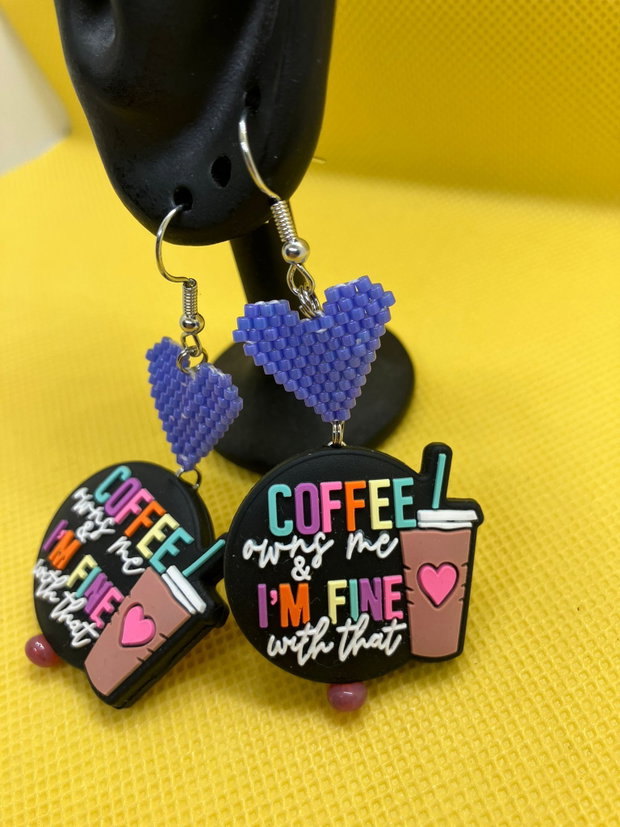 Cercei cafea