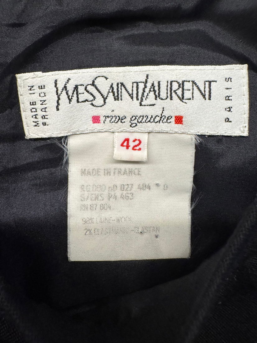 Fustă originală Yves Saint Laurent rive Gauche mărime 42