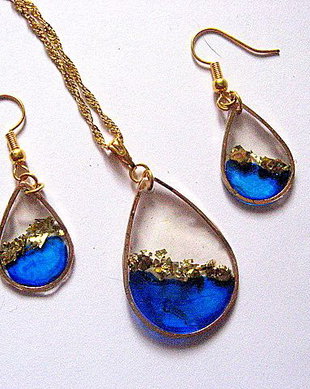 Set bijuterii cu rasina 50588