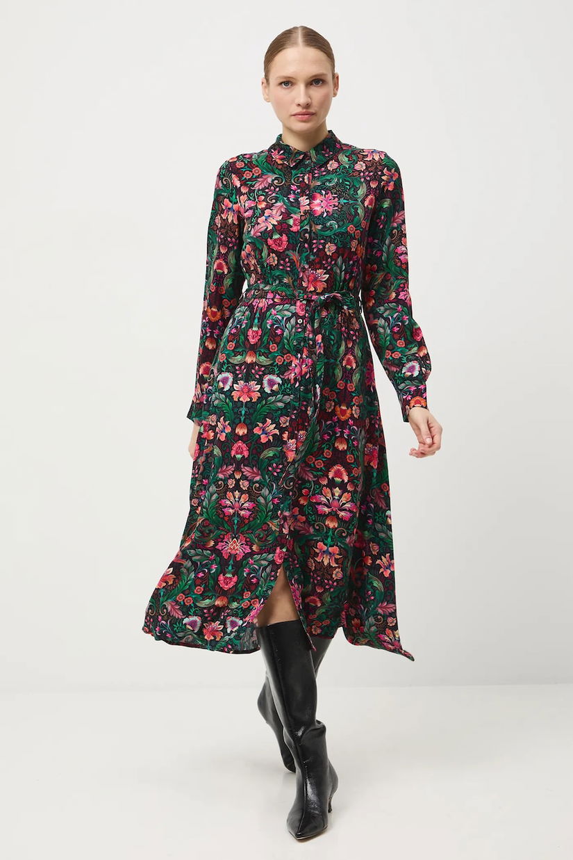 Medicine rochie midi, evazati