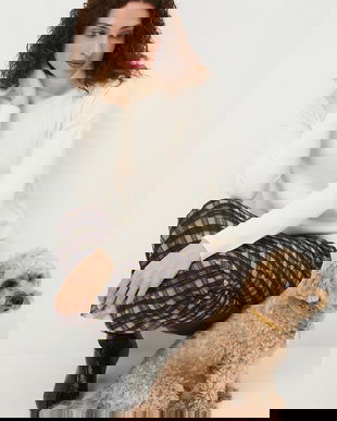 Medicine pulover culoarea bej, light, cu guler