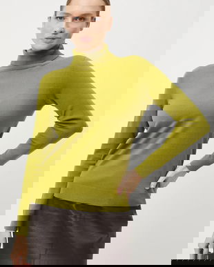 Medicine pulover culoarea verde, light, cu guler