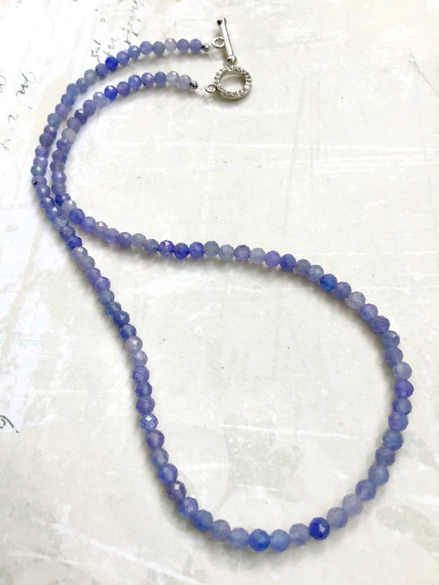 Colier CHOKER Tanzanit