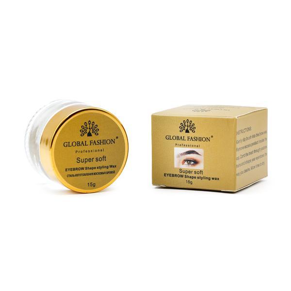 Ceară stilizare pentru spr&acirc;ncene, Super Soft, 15 gr