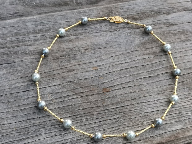 Colier perle sea shell