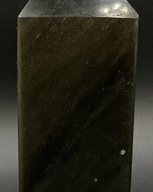 Obsidian Auriu - Obelisc din piatra semipretioasa