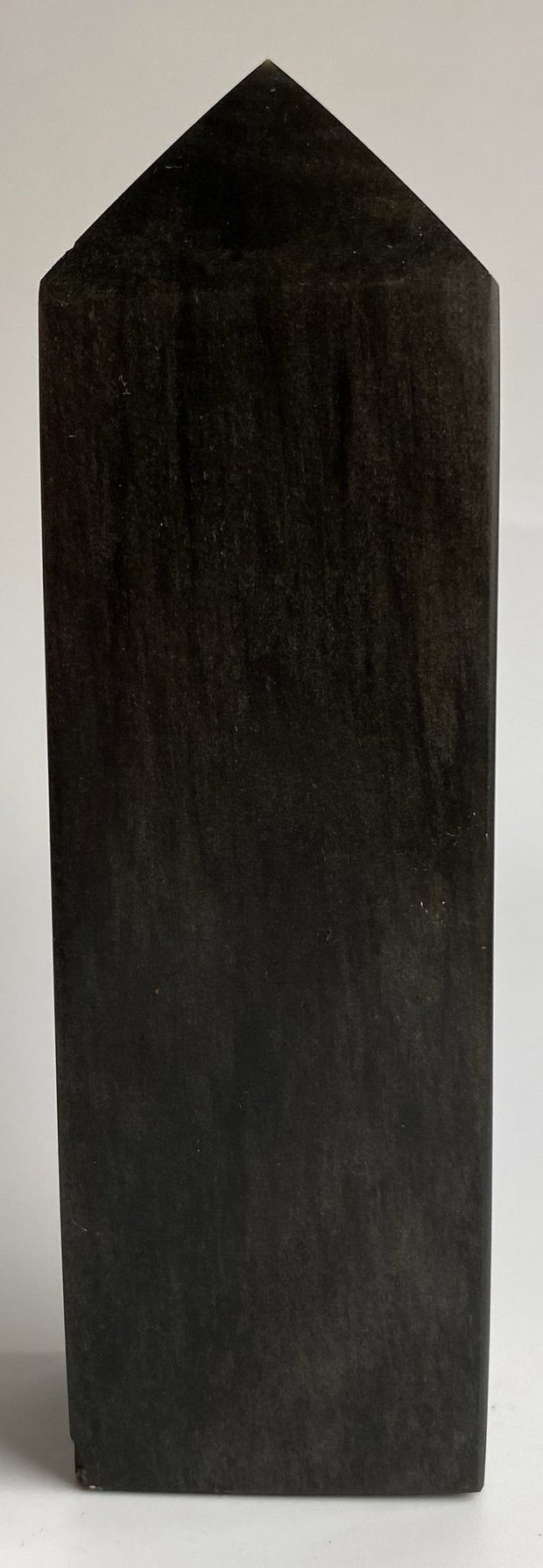 Obsidian Auriu - Obelisc piatra semipretioasa