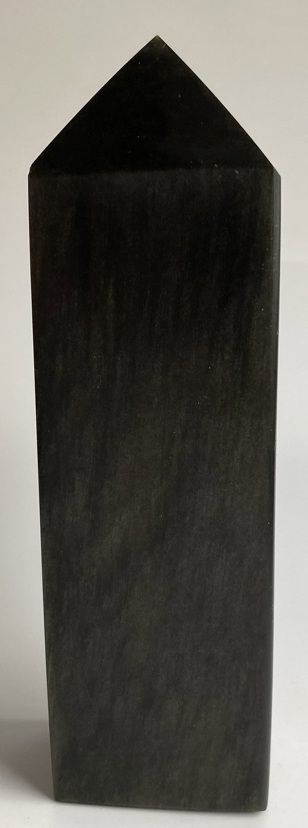 Obsidian Auriu - Obelisc piatra semipretioasa