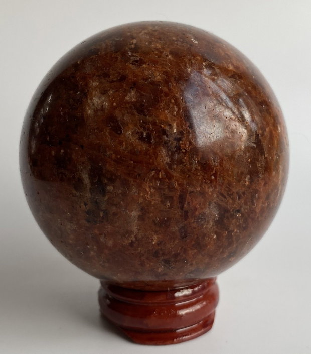 Cuart Capsuna Rosu - Sfera piatra semipretioasa