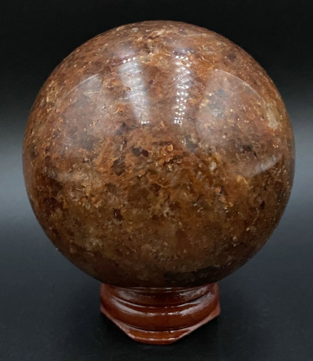 Cuart Capsuna Rosu - Sfera piatra semipretioasa