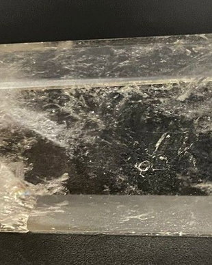 Cuart Transparent - Obelisc cu varf dublu