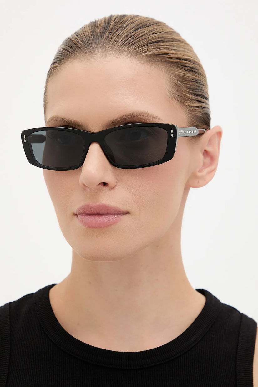 Isabel Marant ochelari de soare culoarea negru, IM 0243/G/S
