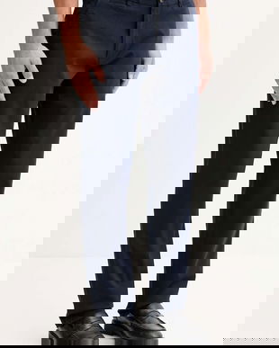 Barbour pantaloni bluză dreaptă bleumarin pentru bărbați MTR0741