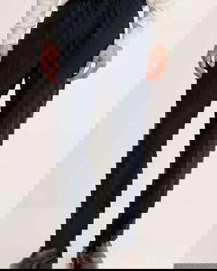 PS Paul Smith pantaloni bluză dreaptă bleumarin pentru bărbați M2R-801Y-T22481