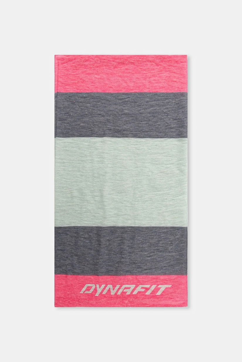 Dynafit o eșarfă cu lână Light merino culoare roz cu model 08.0000072069