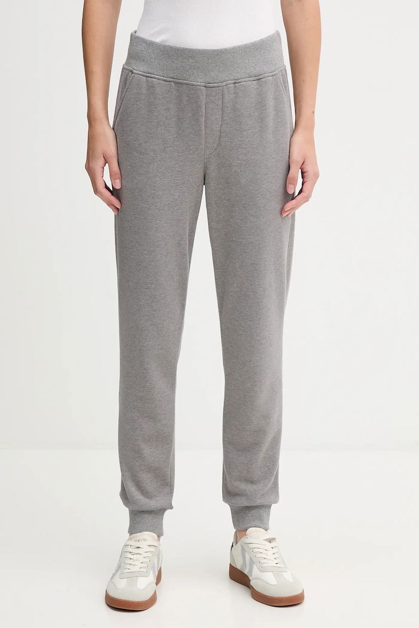 United Colors of Benetton pantaloni de trening culoarea gri, uni, 3WNW3F04R