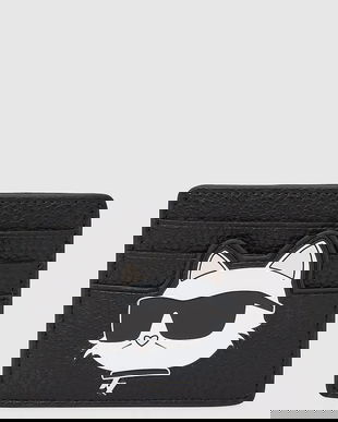 Karl Lagerfeld carcasă pentru carduri negru pentru femei A4W32080