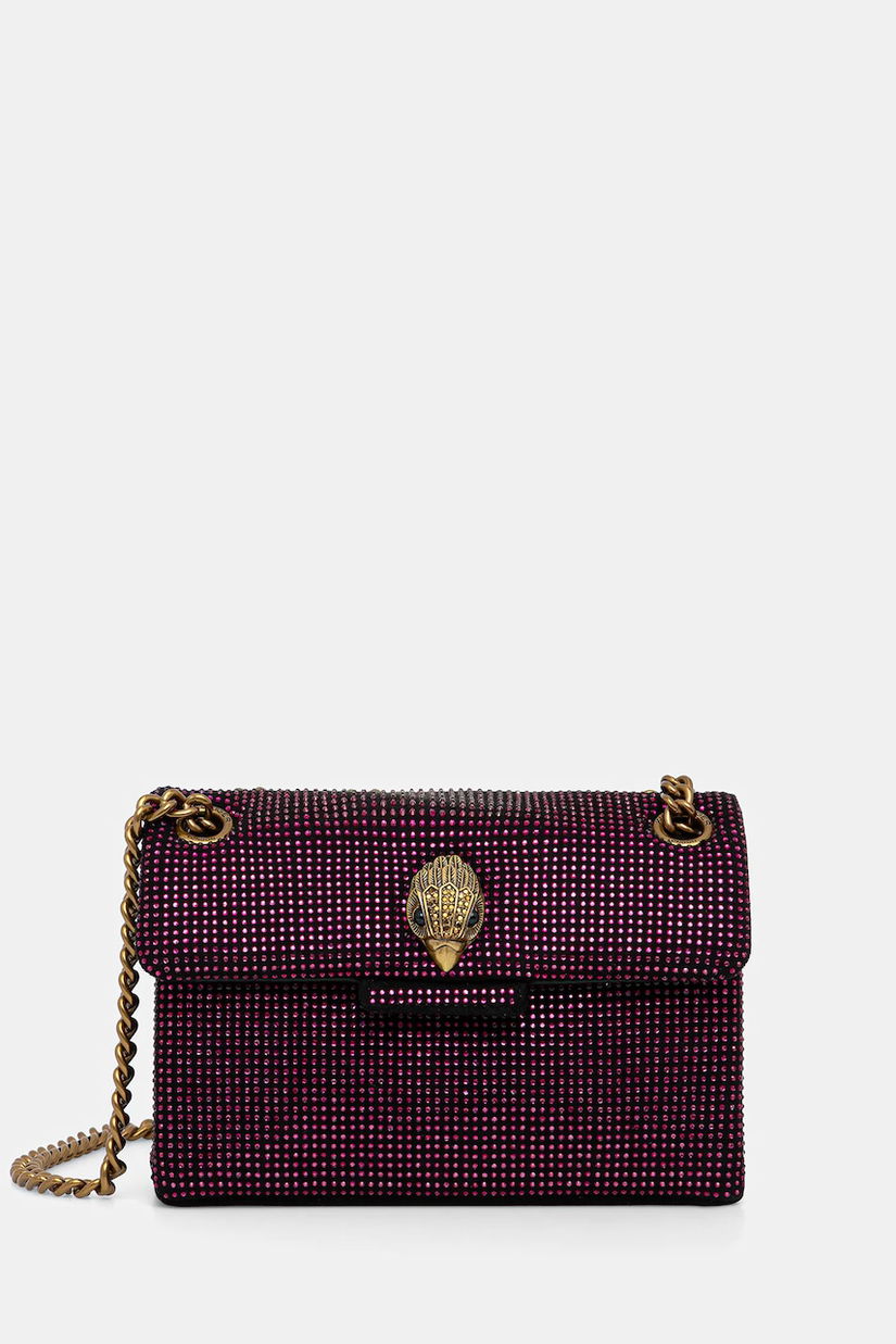 Kurt Geiger London poșetă MINI KENSINGTON culoarea roz, 5018158609