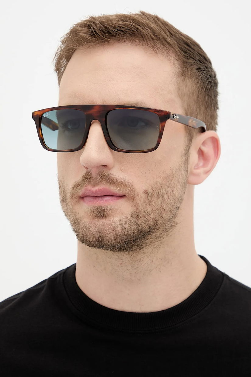 Ray-Ban ochelari de soare culoarea maro, 0RB2222