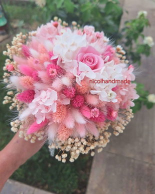 Buchet mireasa / nasa / d-ra onoare / Buchet roz