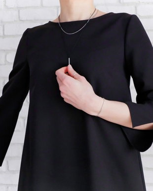 Rochie Scurta Neagra cu Funde (masura S)