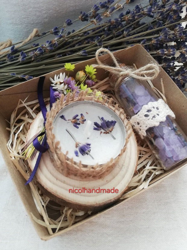 Marturii set lavanda / Cadou set lavanda