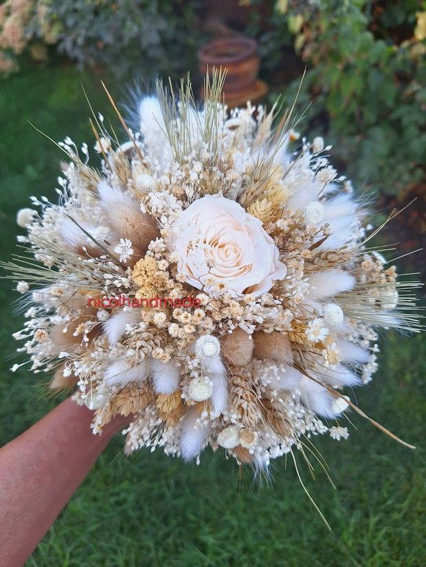 Buchet mireasa natur