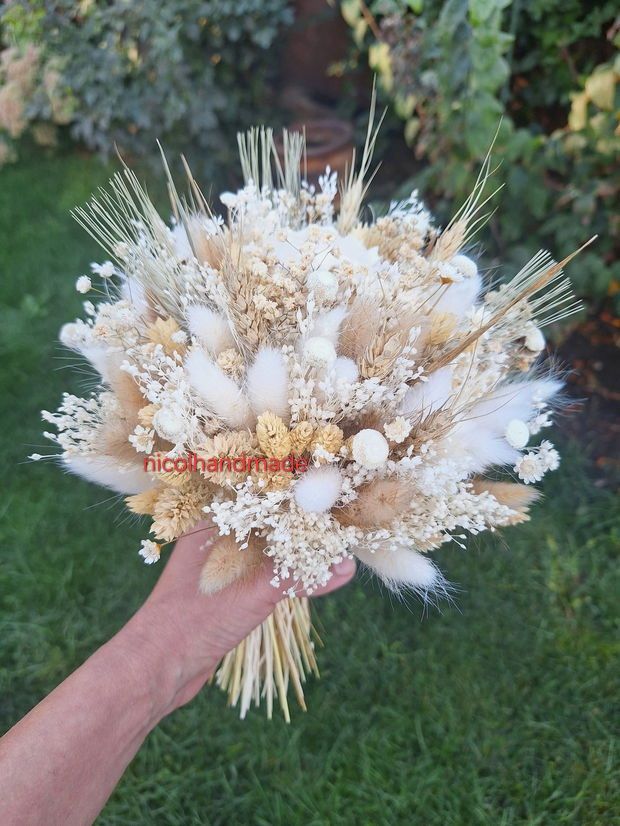 Buchet mireasa natur
