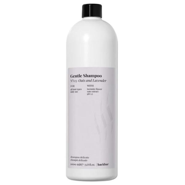 Sampon pentru Toate Tipurile de Par cu Ovaz si Lavanda - FarmaVita Back Bar Gentle Shampoo No.03 Oats and Lavender, 1000 ml