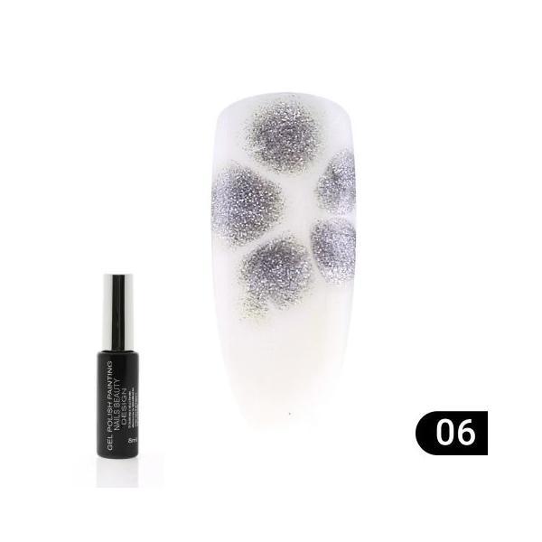 Oja semipermanenta 06, Flowers Ball, Global Fashion, 8ml