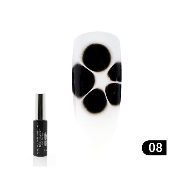 Oja semipermanenta 08, Flowers Ball, Global Fashion, 8ml