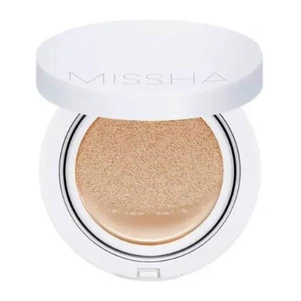 Fond de Ten Compact - Missha Magic Cushion Moist Up SPF50+ PA +++ , nuanta 23 Natural Beige, 15 ml