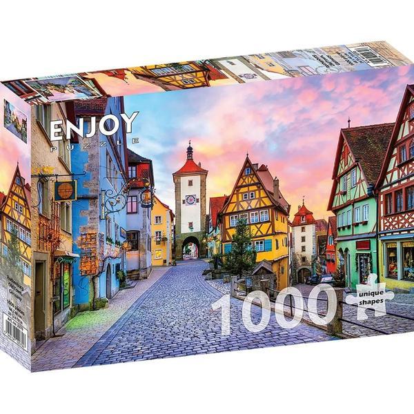 Puzzle 1000: Rothenburg Old Tow. Germany