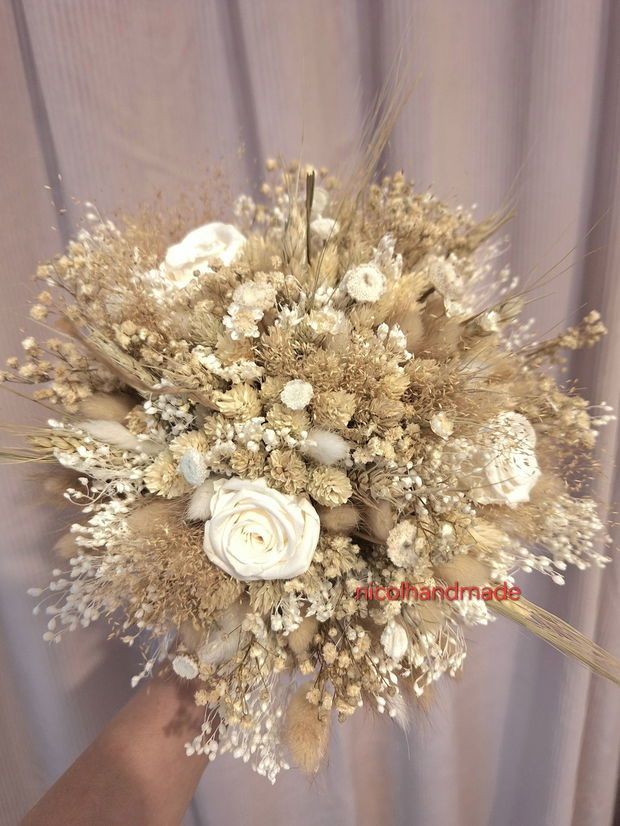 Buchet mireasa natur