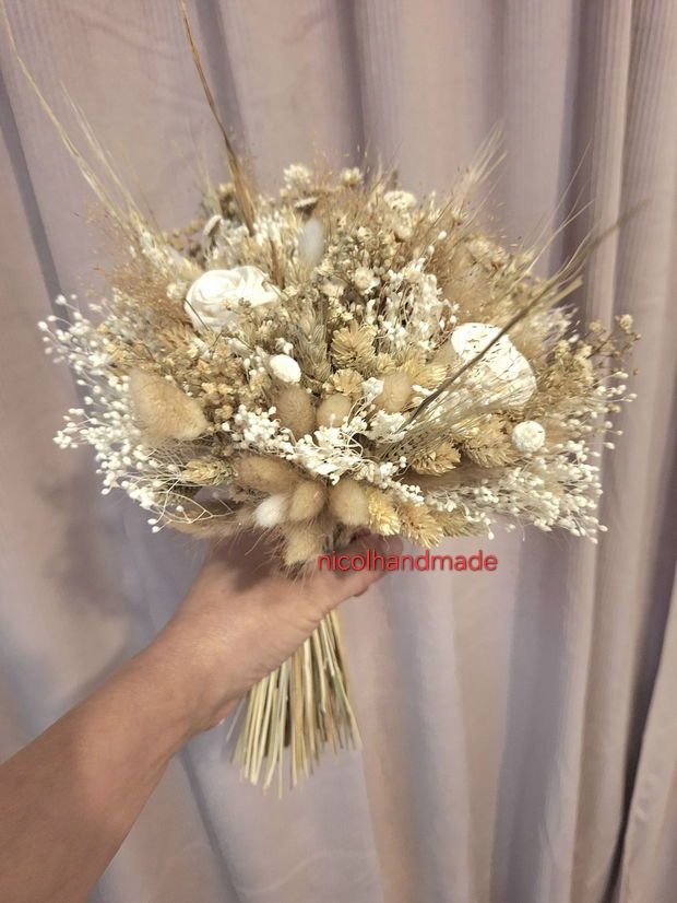 Buchet mireasa natur