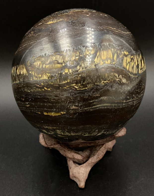 Ochi de Tigru cu Fier - Sfera piatra semipretioasa