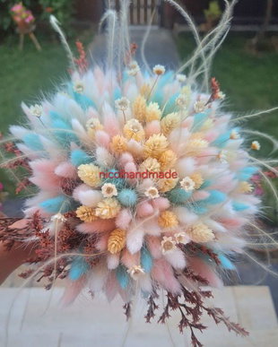 Buchet cununie flori uscate