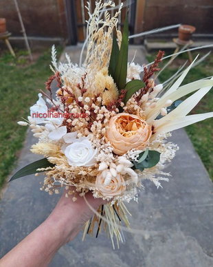 Buchet mireasa bujori / Buchet mireasa trandafiri