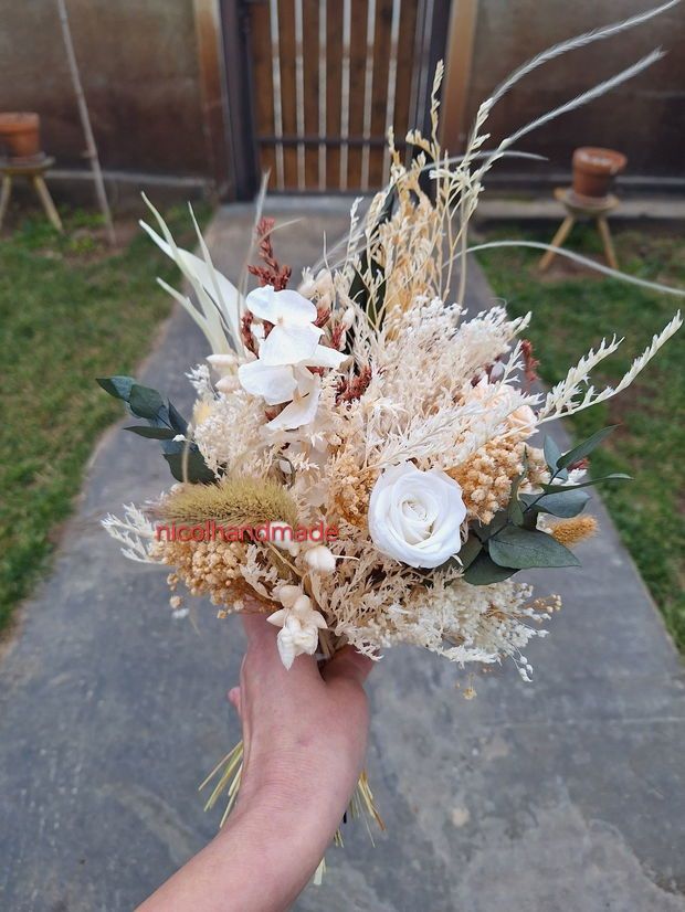 Buchet mireasa bujori / Buchet mireasa trandafiri