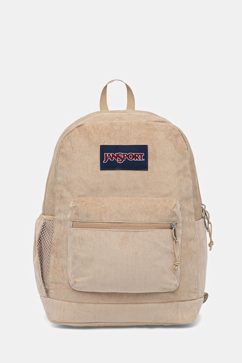 Jansport rucsac culoarea bej, mare, uni, EK0A5BJ61W1
