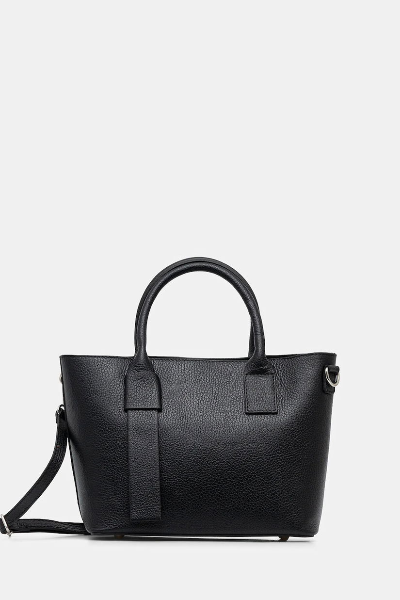 Answear Lab poseta de piele culoarea maro