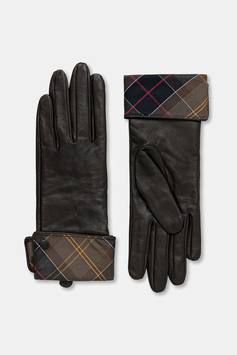 Barbour mănuși culoarea negru, LGL0005