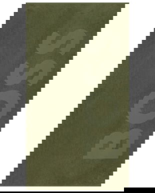 BOSS prosop de plajă din bumbac ZUMA Olive 100 x 180 cm culoarea verde