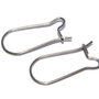 Tortite cercei din inox, 20x10.5 mm