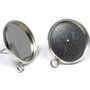 Tortite cercei din otel inoxidabil, 21x18 mm